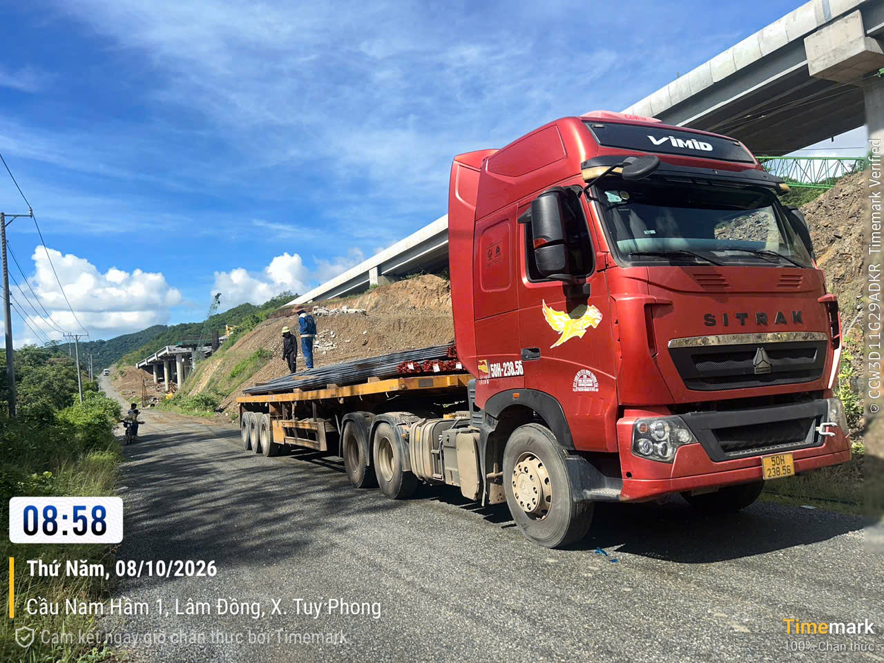 THÁI HÒA CUNG CẤP THÉP CHO DỰ ÁN CẦU NAM HẦM